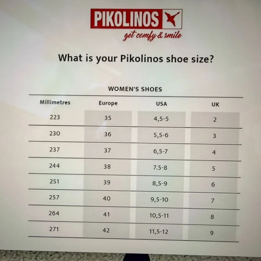 Pikolinos Flat Ankle boots Leather Aldaya for Woman SAVE $79.00